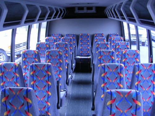 Los Angeles 15-35 Passenger Minibuses Interior