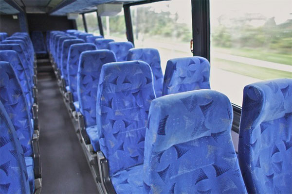 Los Angeles 56 Passenger Motor Coaches Interior
